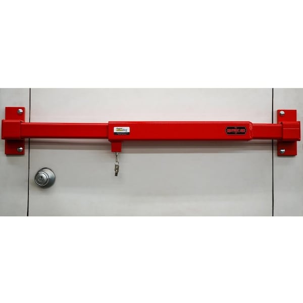 The Equipment Lock Company Job Office Door Lock, Adjustable to fit 32" - 40" wide doors JODL-KA - main